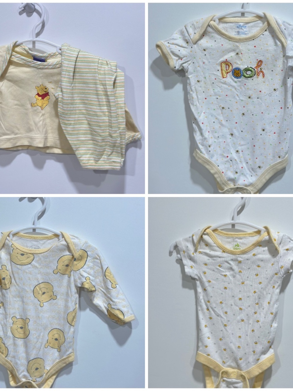 3 for $25 Disney Winnie the Pooh Baby Set Bundle 0-3 months